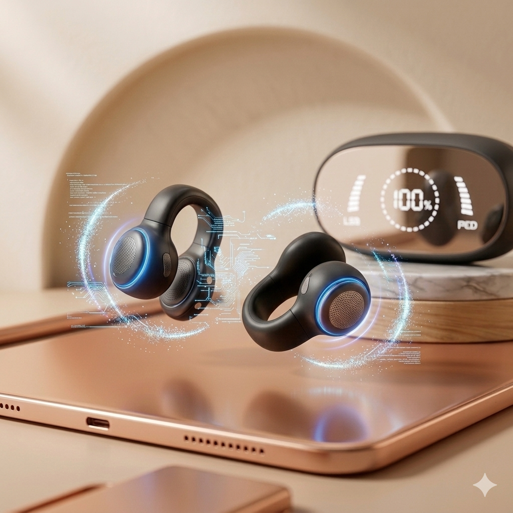Écouteurs Bluetooth sans fil sport – Son clair et liberté totale