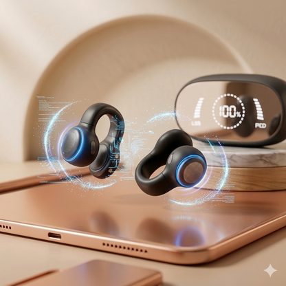 Écouteurs Bluetooth sans fil sport – Son clair et liberté totale