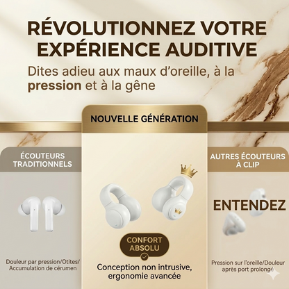 Écouteurs Bluetooth sans fil sport – Son clair et liberté totale