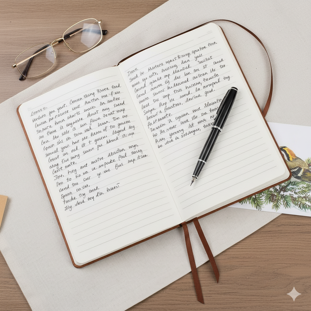 Journal de foi – carnet de prière